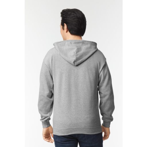 Gildan GI18600 unisex cipzáros kapucnis pulóver