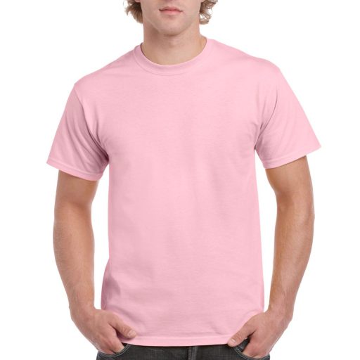 Gildan GI2000 unisex rövid ujjú felnőtt póló - light pink szín