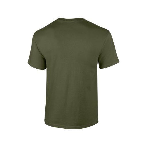 Gildan GI2000 unisex rövid ujjú felnőtt póló - military green szín