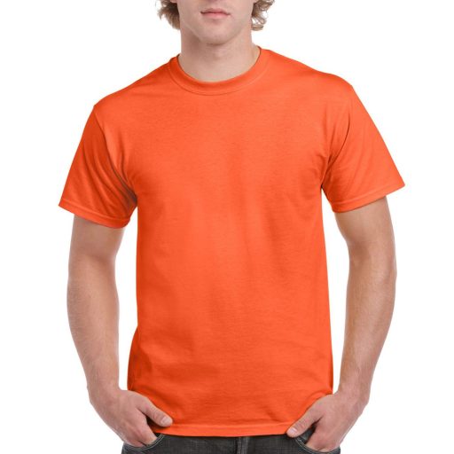 Gildan GI2000 unisex rövid ujjú felnőtt póló - orange szín