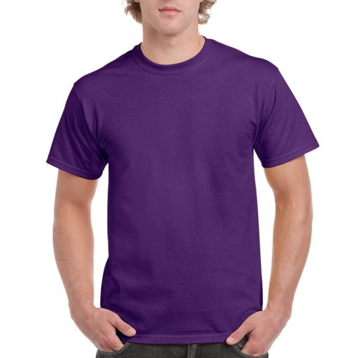 Gildan GI2000 unisex rövid ujjú felnőtt póló - purple szín