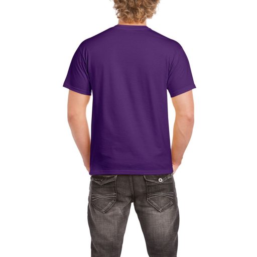 Gildan GI2000 unisex rövid ujjú felnőtt póló - purple szín