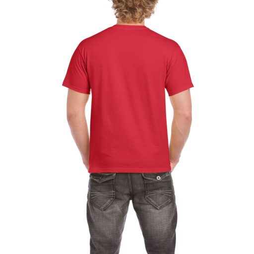 Gildan GI2000 unisex rövid ujjú felnőtt póló - red szín