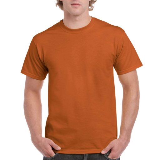 Gildan GI2000 unisex rövid ujjú felnőtt póló - texas orange szín