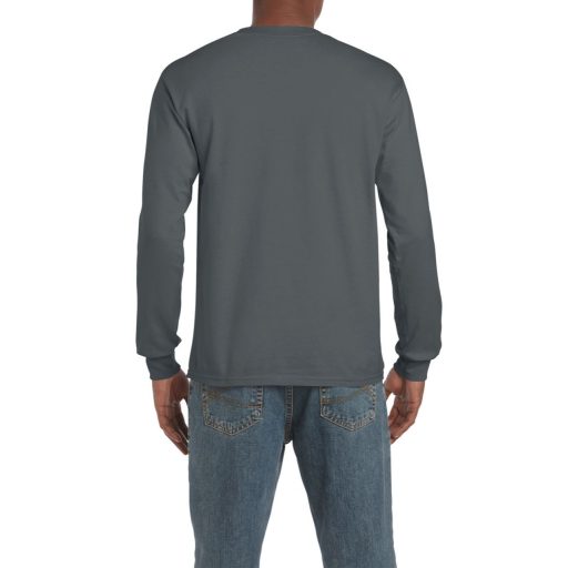 Gildan GI2400 unisex kereknyakú pulóver - charcoal szín