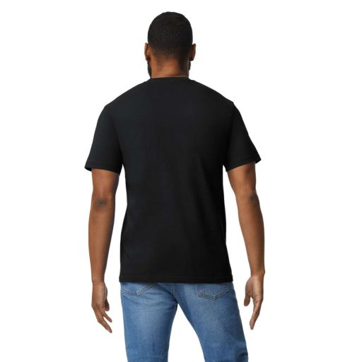 Gildan GI3000 férfi kereknyakú rövid ujjú póló - black szín