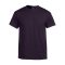 Gildan GI5000 unisex kereknyakú rövid ujjú póló - blackberry szín