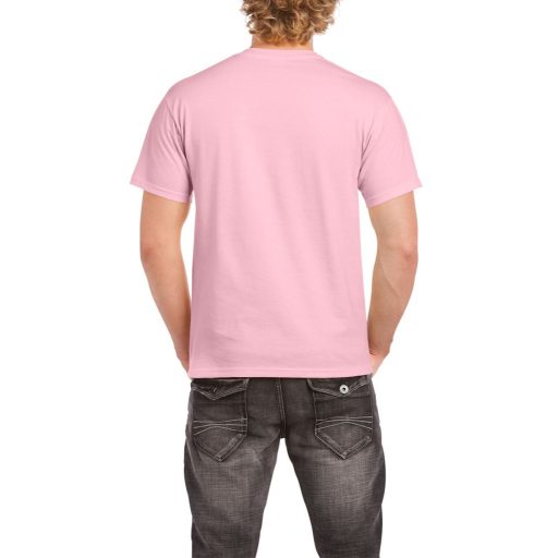 Gildan GI5000 unisex kereknyakú rövid ujjú póló - light pink szín