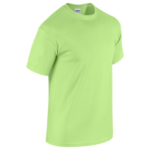 Gildan GI5000 unisex kereknyakú rövid ujjú póló - mint green szín