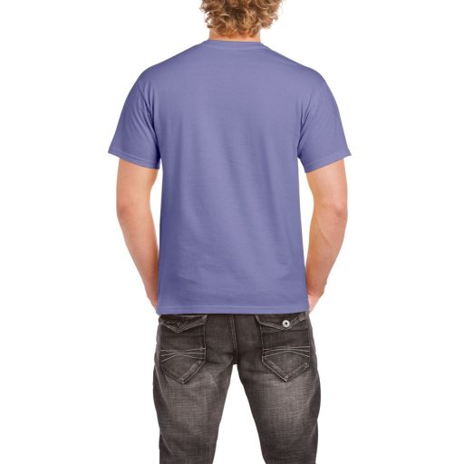 Gildan GI5000 unisex kereknyakú rövid ujjú póló - violet szín