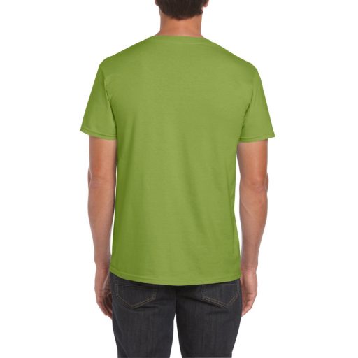 Gildan GI64000 unisex kereknyakú rövid ujjú póló - kiwi szín