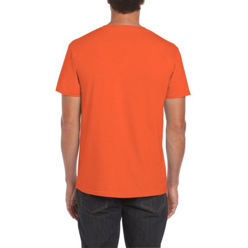 Gildan GI64000 unisex kereknyakú rövid ujjú póló - orange szín