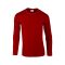 Gildan GI64400 hosszú ujjú unisex póló - red szín