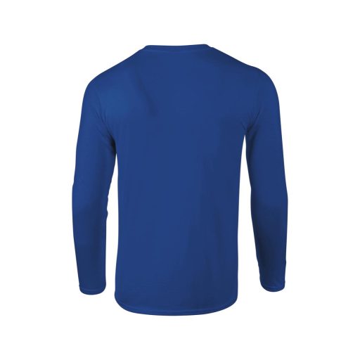 Gildan GI64400 hosszú ujjú unisex póló - royal szín