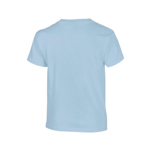 Gildan GIB5000 rövid ujjú pamut gyerek póló - light blue szín