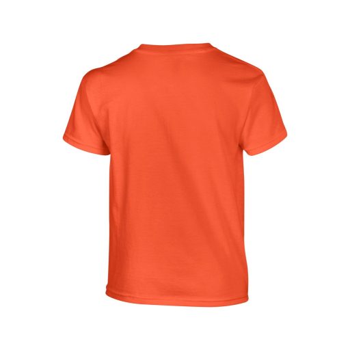 Gildan GIB5000 rövid ujjú pamut gyerek póló - orange szín