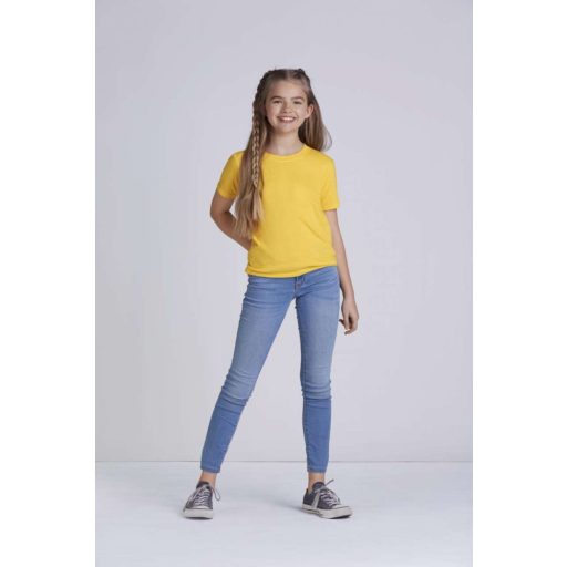 Gildan GIB64000 rövid ujjú pamut gyerek póló