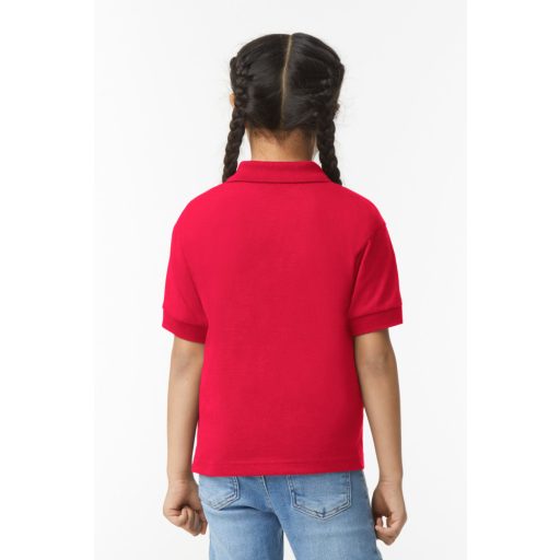 Gildan GIB8800 rövid ujjú galléros gyerek póló