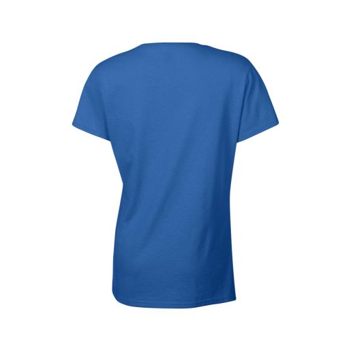 Gildan GIL5000 női rövid ujjú pamut póló - royal szín
