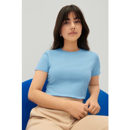 Gildan GIL64000 női rövid ujjú pamut póló