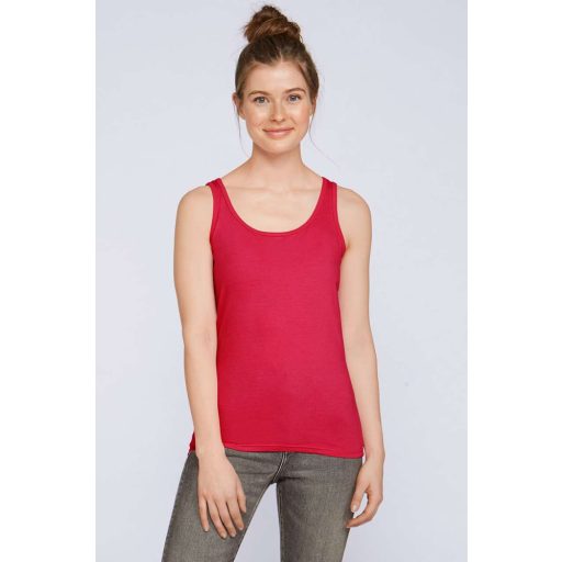 Gildan GIL64200 testhez álló női pamut trikó