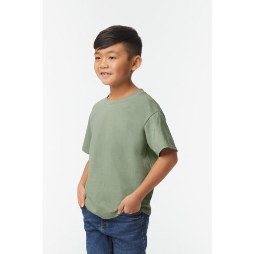 Gildan GIB65000 rövid ujjú pamut gyerek póló
