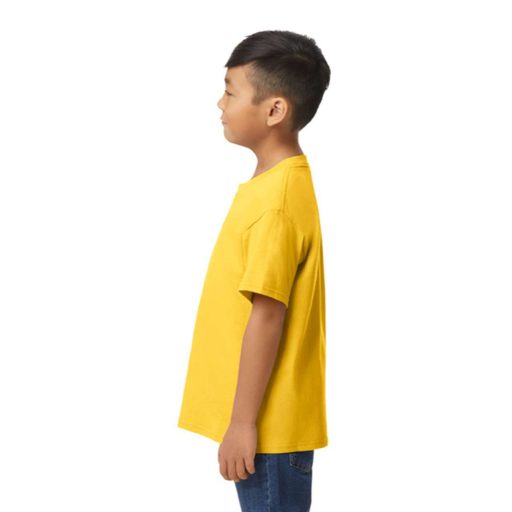 Gildan GIB65000 rövid ujjú pamut gyerek póló - daisy szín