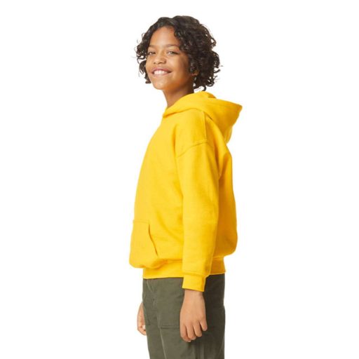 Gildan GIBSF500 kapucnis gyerek pulóver - daisy szín