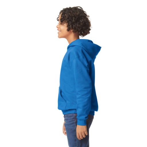 Gildan GIBSF500 kapucnis gyerek pulóver - royal szín