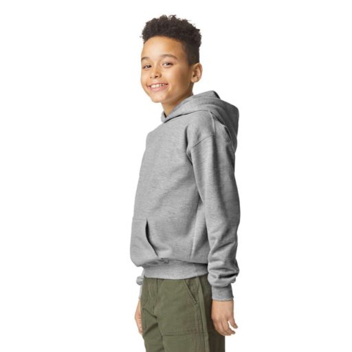 Gildan GIBSF500 kapucnis gyerek pulóver - rs sport grey szín