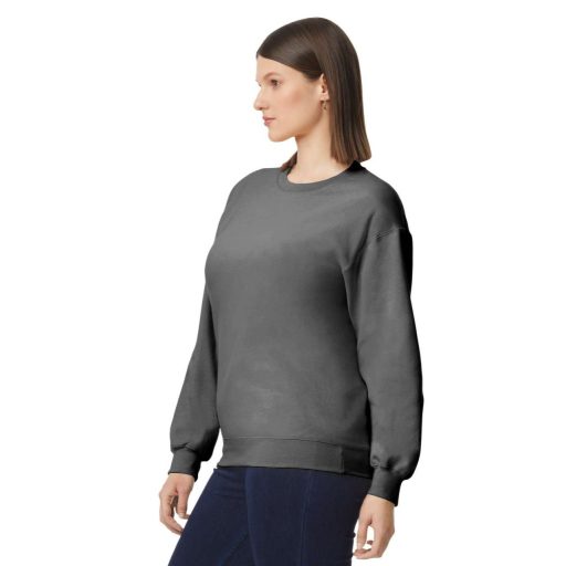 Gildan GISF000 kevertszálú unisex pulóver - charcoal szín