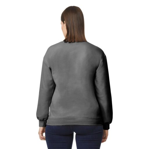 Gildan GISF000 kevertszálú unisex pulóver - charcoal szín