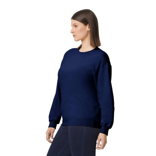 Gildan GISF000 kevertszálú unisex pulóver - navy szín