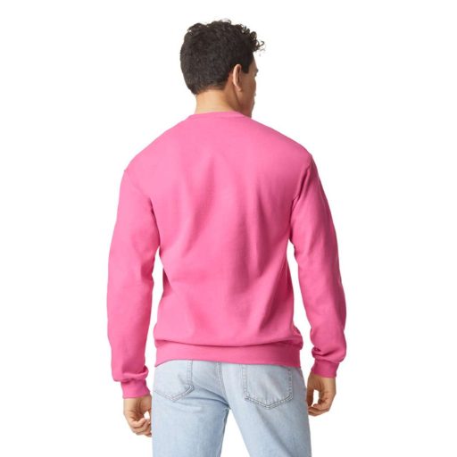 Gildan GISF000 kevertszálú unisex pulóver - pink lemonade szín