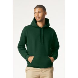 Gildan GISF500 kevertszálú unisex kapucnis pulóver