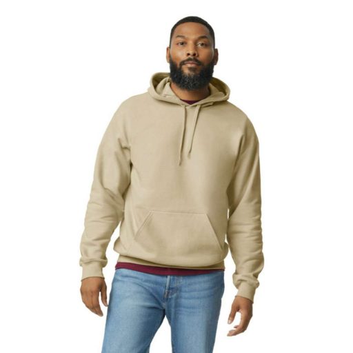 Gildan GISF500 kevertszálú unisex kapucnis pulóver