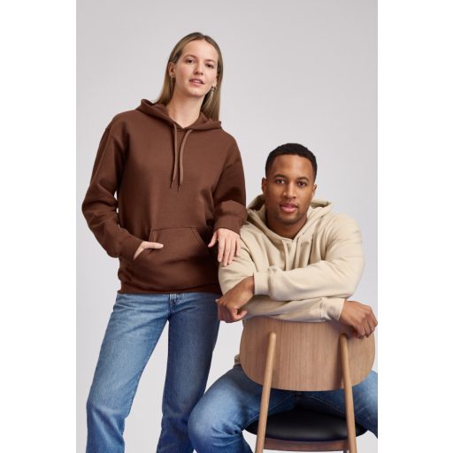 Gildan GISF500 kevertszálú unisex kapucnis pulóver