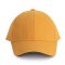 K-UP KP011 Orlando 6 paneles baseball sapka - cumin yellow/dark grey színben