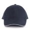K-UP KP011 Orlando 6 paneles baseball sapka - navy/white színben