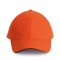 K-UP KP011 Orlando 6 paneles baseball sapka - spicy orange/dark grey színben
