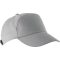 K-UP KP013 Bahia 7 paneles baseball sapka - light grey színben