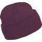K-UP KP031 Beanie kötött sapka - burgundy színben