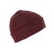 K-UP KP031 Beanie kötött sapka - wine heather színben