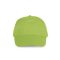K-UP KP034 First 5 paneles baseball sapka - lime színben