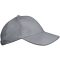 K-UP KP042 Orlando 6 paneles gyerek baseball sapka - light grey/dark grey színben