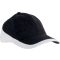 K-UP KP045 Racing kéttónusú 6 paneles baseball sapka - black/white színben