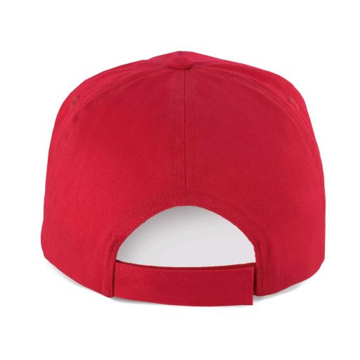 K-UP KP088 5 paneles baseball sapka - tango red színben