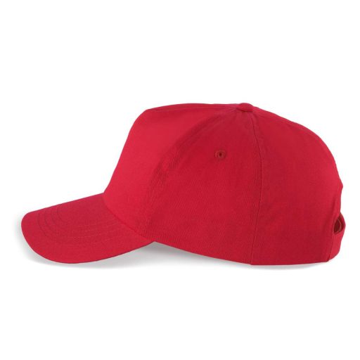 K-UP KP088 5 paneles baseball sapka - tango red színben
