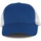 K-UP KP110 Oeko-Tex 6 paneles kamionos baseball sapka - royal blue/white színben
