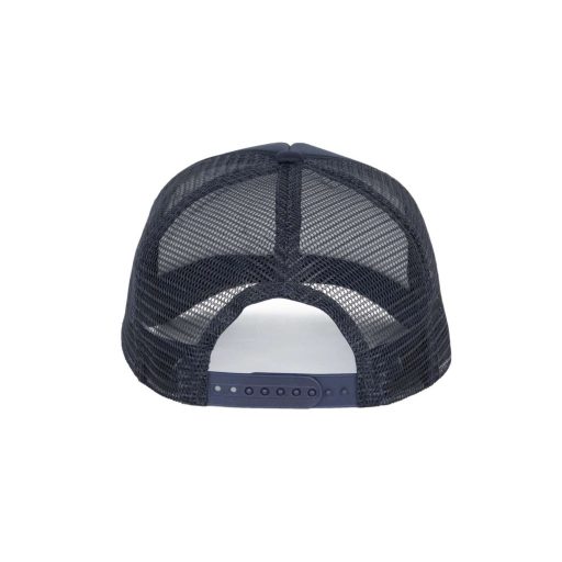 K-UP KP111 5 paneles kamionos mesh baseball sapka - navy színben